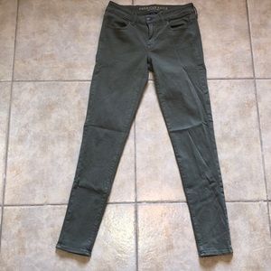 American Eagle super stretch jeggings. EUC.